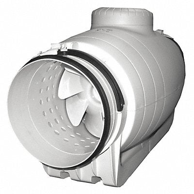 Plastic 9 D 8.7 H 19.1 W Inline Duct Fan MPN:TD-150S