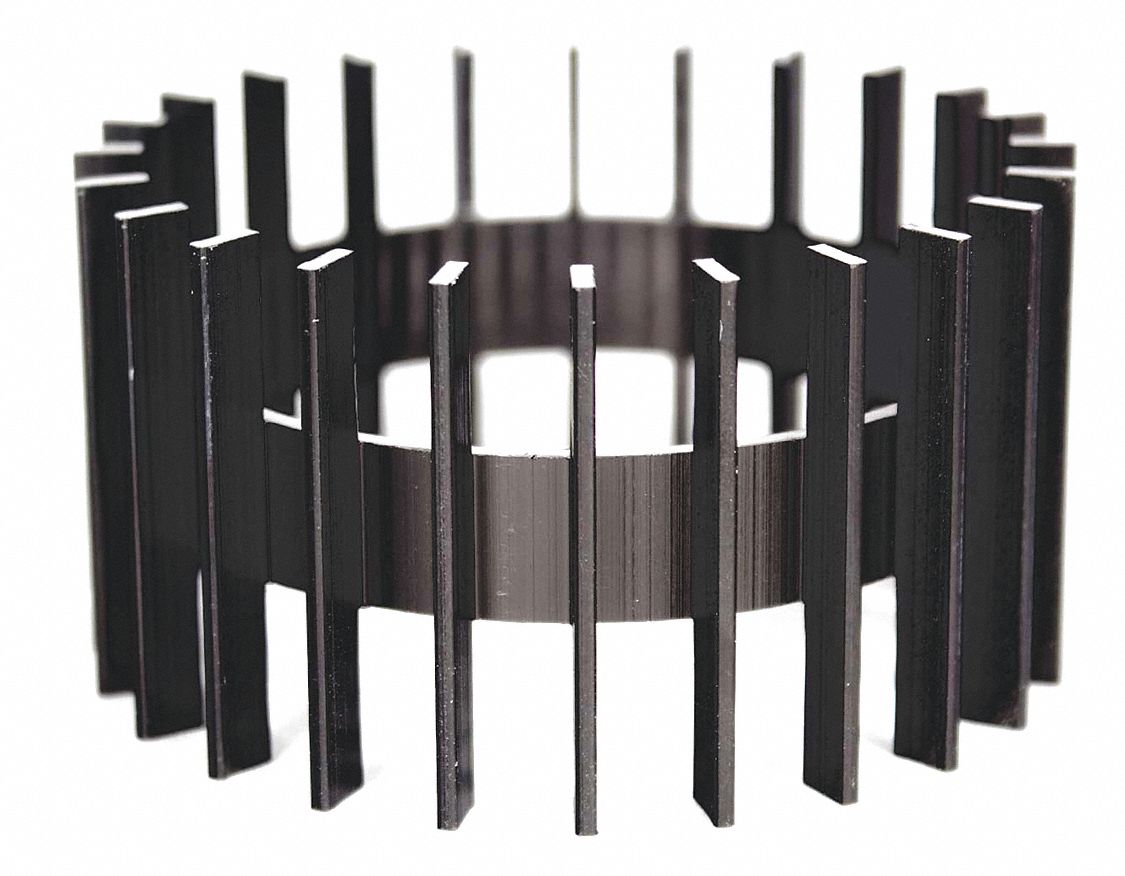 Heat Sink Black 1 1/2 H x 24 L x 48 W MPN:SD1-HS-BL