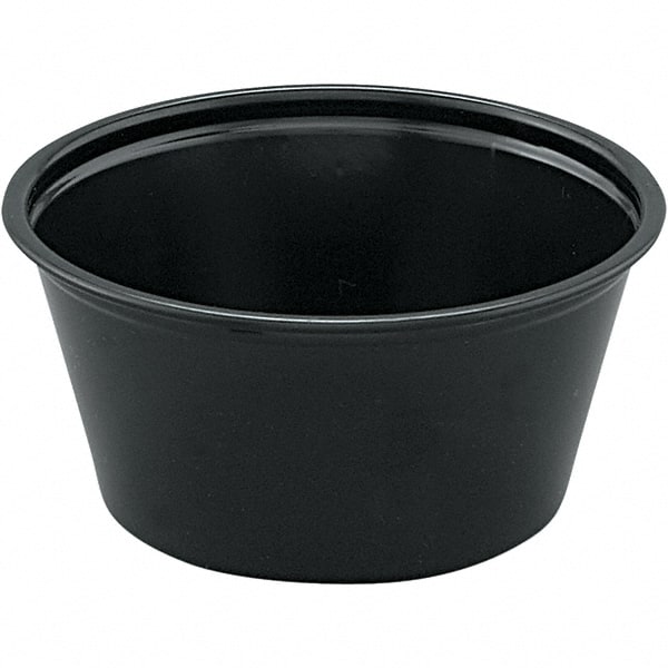 Case of (10 Packs), 250/Pack, 2 oz Polystyrene Portion Cups MPN:DCCP200BLK