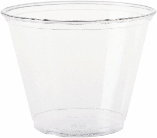 Pack of (20) Cases Ultra Clear Cups, Squat, 9 oz, PET, 50/Bag, 1000/Carton MPN:DCCTP9R