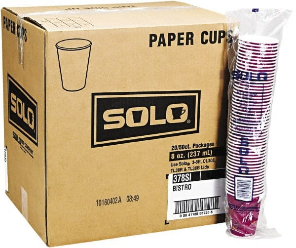 Pack of (1,000) Bistro Design Hot Drink Cups, Paper, 10 oz MPN:SCC370SI