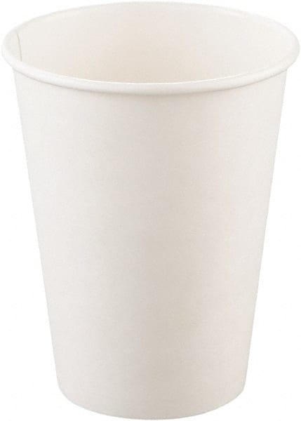 Pack of (20) 50 Pack Cases Single-Sided Poly Paper Hot Cups, 12 oz. MPN:SCC412WN