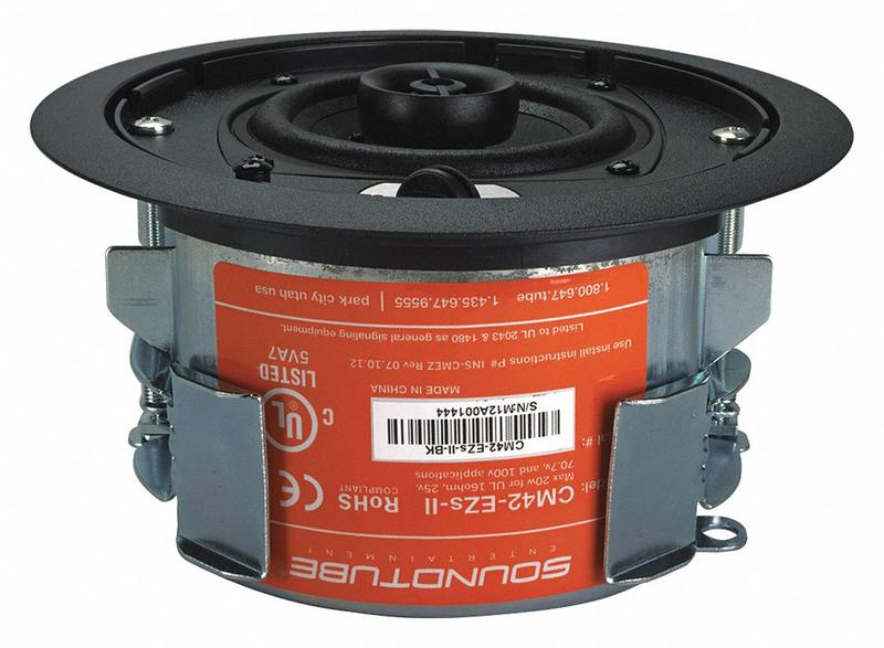 In-Ceiling Speaker Black 20 Max Wattage MPN:CM42-EZS-II-BK