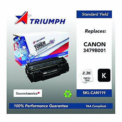 Toner Cartridge Black Max Page 2300 MPN:SKL-CAN119