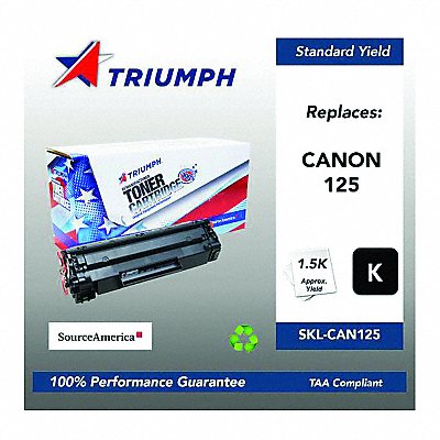 Toner Cartridge Black Max Page 1500 MPN:SKL-CAN125