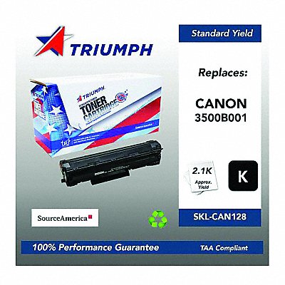 Toner Cartridge Black Max Page 2100 MPN:SKL-CAN128