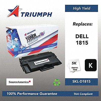 Toner Cartridge Black 5000 Pag Dell 1815 MPN:SKL-D1815