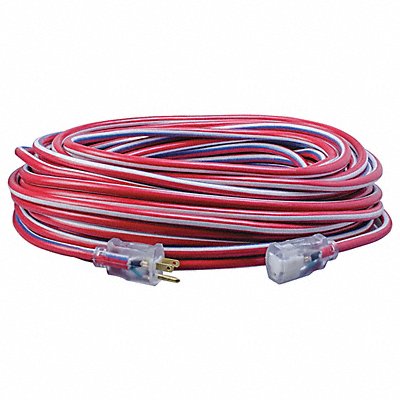 Extension Cord 12 AWG 125VAC 100 ft L MPN:2549SWUSA1