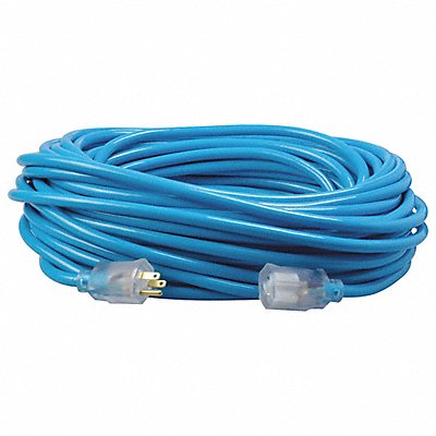 Extension Cord 12 AWG 125VAC 100 ft L MPN:2579SW000H