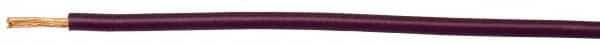 Machine Tool Wire: 10 AWG, Purple, 500' Long, Polyvinylchloride, 0.18