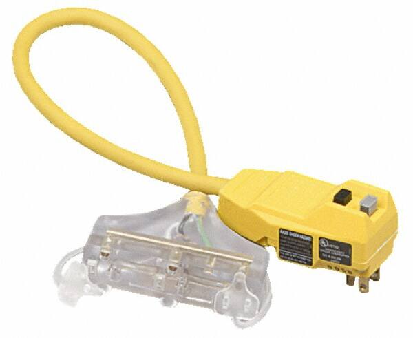 Power Cords, Cord Type: Extension Cord , Overall Length (Feet): 2 , Cord Color: Yellow , Amperage: 15 , Standards: OSHA, UL Listed  MPN:14880226-6