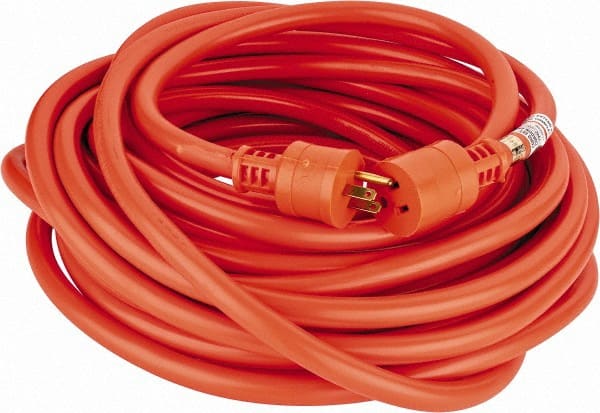 50', 12/3 Gauge/Conductors, Orange Indoor & Outdoor Extension Cord MPN:2558SW0003