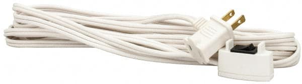 15', 16/2 Gauge/Conductors, White Indoor Extension Cord MPN:93453351