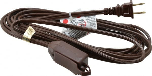 15', 16/2 Gauge/Conductors, Brown Indoor Extension Cord MPN:94048907