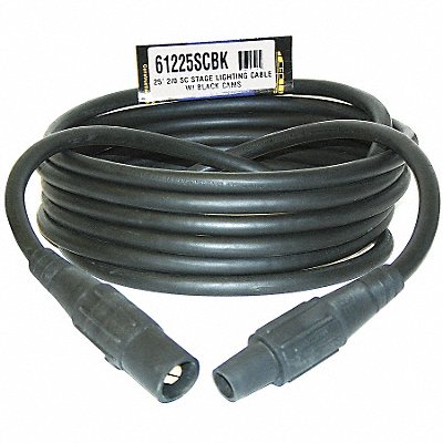 Cam Lock Extension Cord 200A CL20FBK 1P MPN:61225SCBK