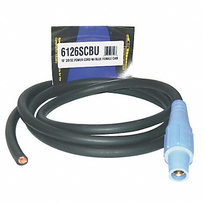 Cam Lock Power Cord 200A 600VAC Rubber MPN:6126SCBU