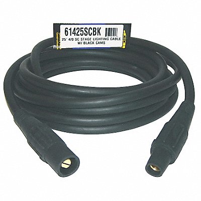 Cam Lock Extension Cord 400A CL40FBK 4/0 MPN:61425SCBK