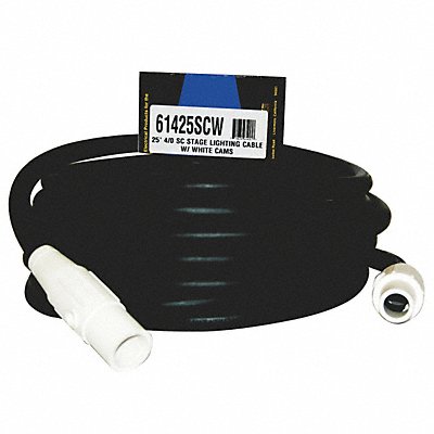 Cam Lock Extension Cord Vinyl 4/0 Wire MPN:61425SCW