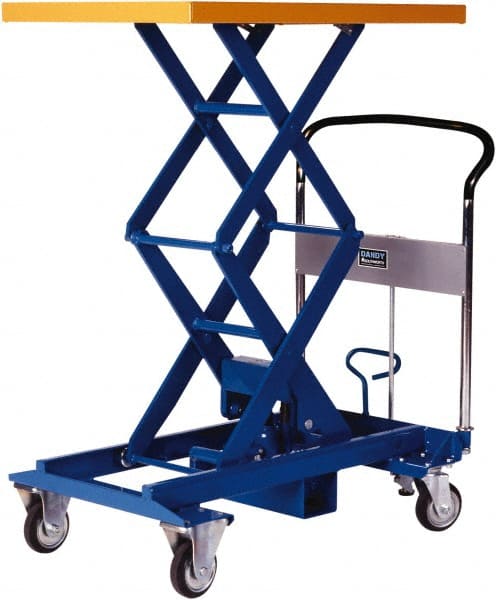 Mobile Air Lift Table: 770 lb Capacity, 23-19/32'' Platform MPN:A-350W