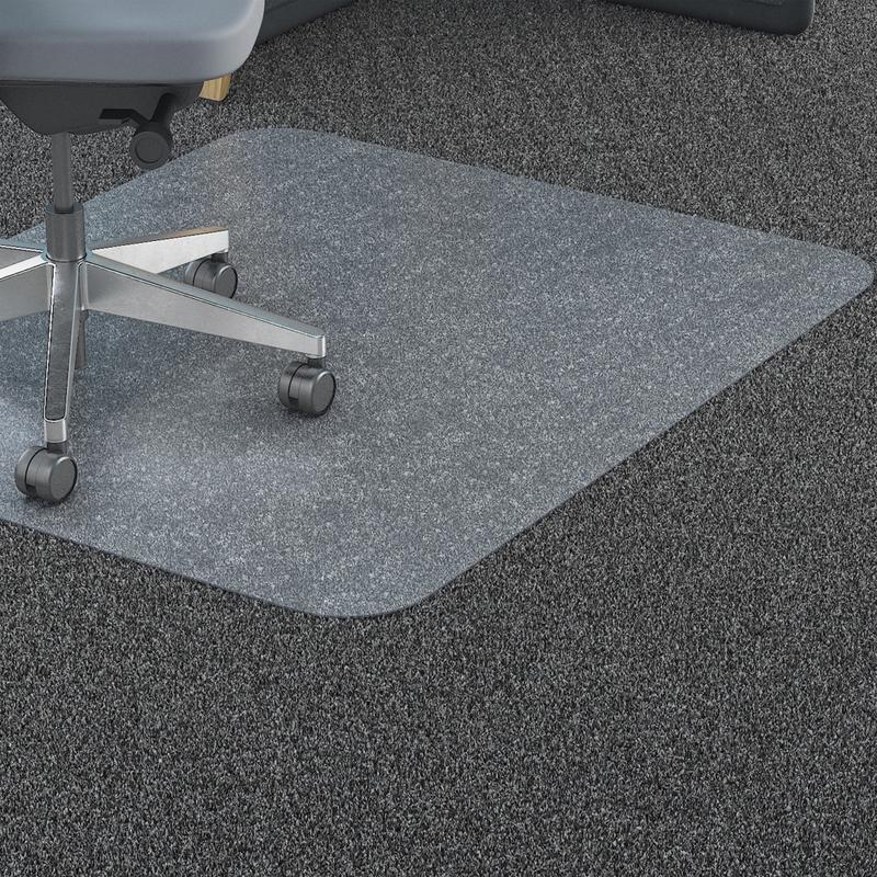 Lorell Big and Tall Polycarbonate Low Pile Studded Chair Mat, 36in x 48in MPN:69703