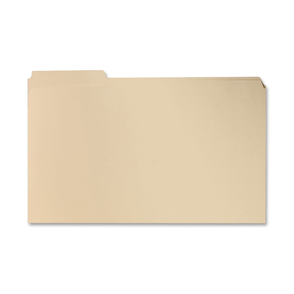 Sparco 1/3-Cut Manila File Folders, Legal Size, Manila, Box Of 100 (Min Order Qty 2) MPN:241113