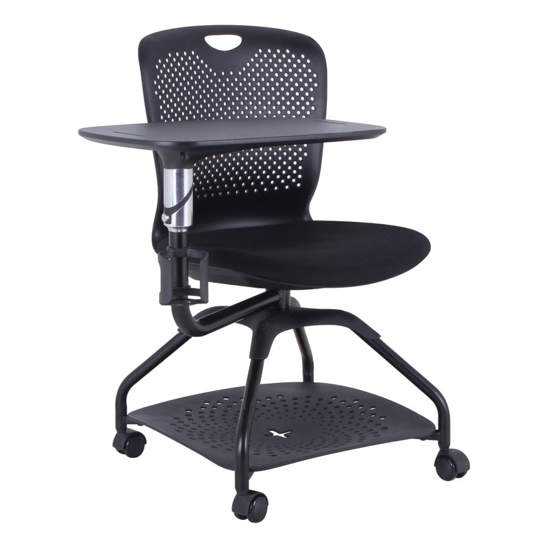 Lorell Mobile Student Training Chair, Black MPN:LLR69585