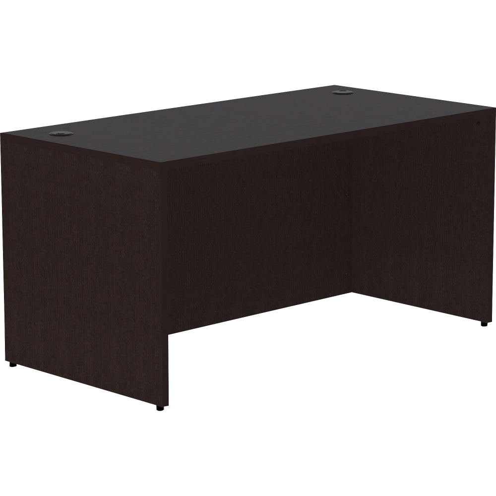 Lorell 60inW Computer Desk, Espresso MPN:LLR18208