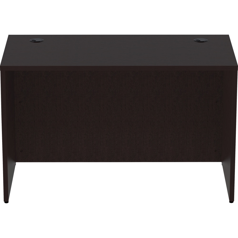 Lorell 48inW x 24inD Computer Desk, Espresso MPN:LLR18210