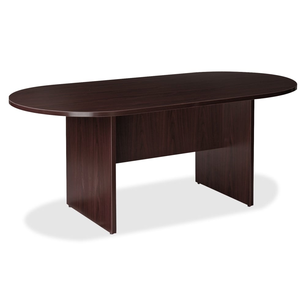 Lorell Prominence 2.0 Racetrack Conference Table, 72inW, Espresso MPN:PT7236ES