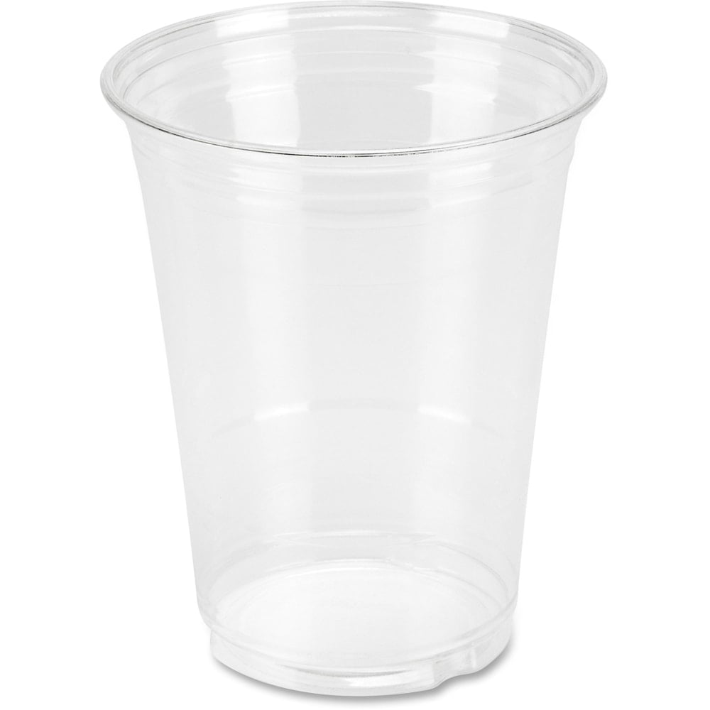 Genuine Joe 16 oz Clear Plastic Cups - 25 / Pack - Clear - Plastic - Cold Drink, Beverage (Min Order Qty 7) MPN:58230