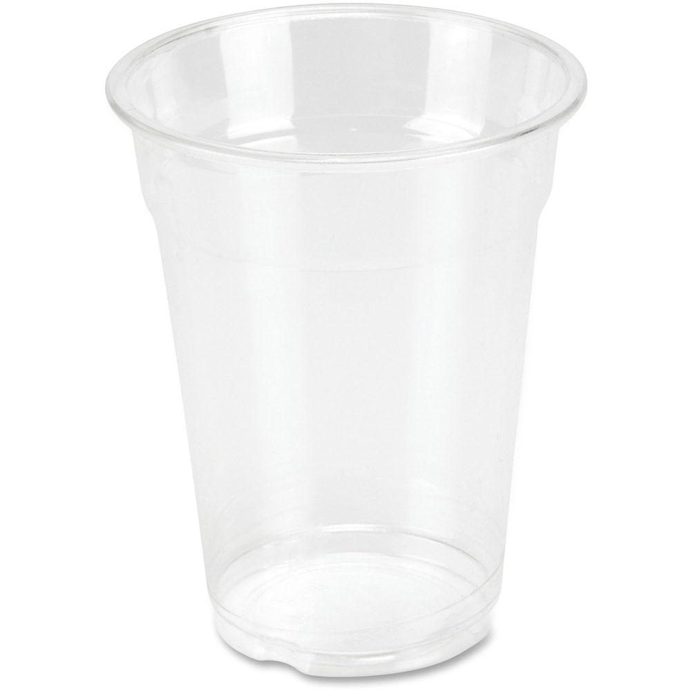 Genuine Joe Clear Plastic Cups - 25 - 10 fl oz - 500 / Carton - Clear - Plastic - Cold Drink, Beverage (Min Order Qty 2) MPN:58232CT