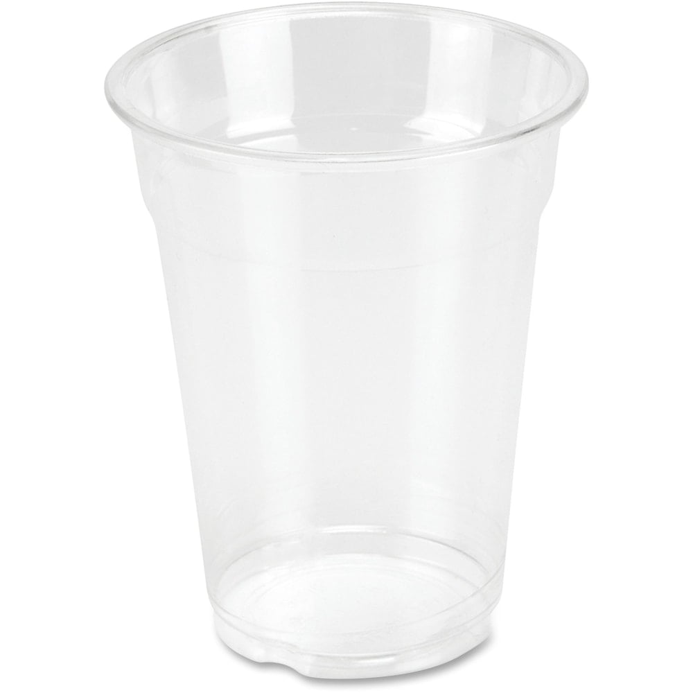 Genuine Joe 9 oz Clear Plastic Cups - 50 / Pack - Clear - Plastic - Cold Drink, Beverage (Min Order Qty 10) MPN:58233