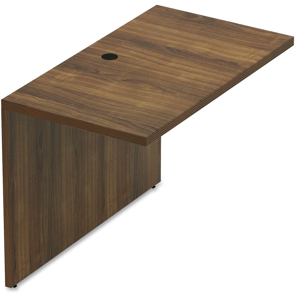 Lorell Chateau Series Bridge, 42inW, Walnut MPN:34325