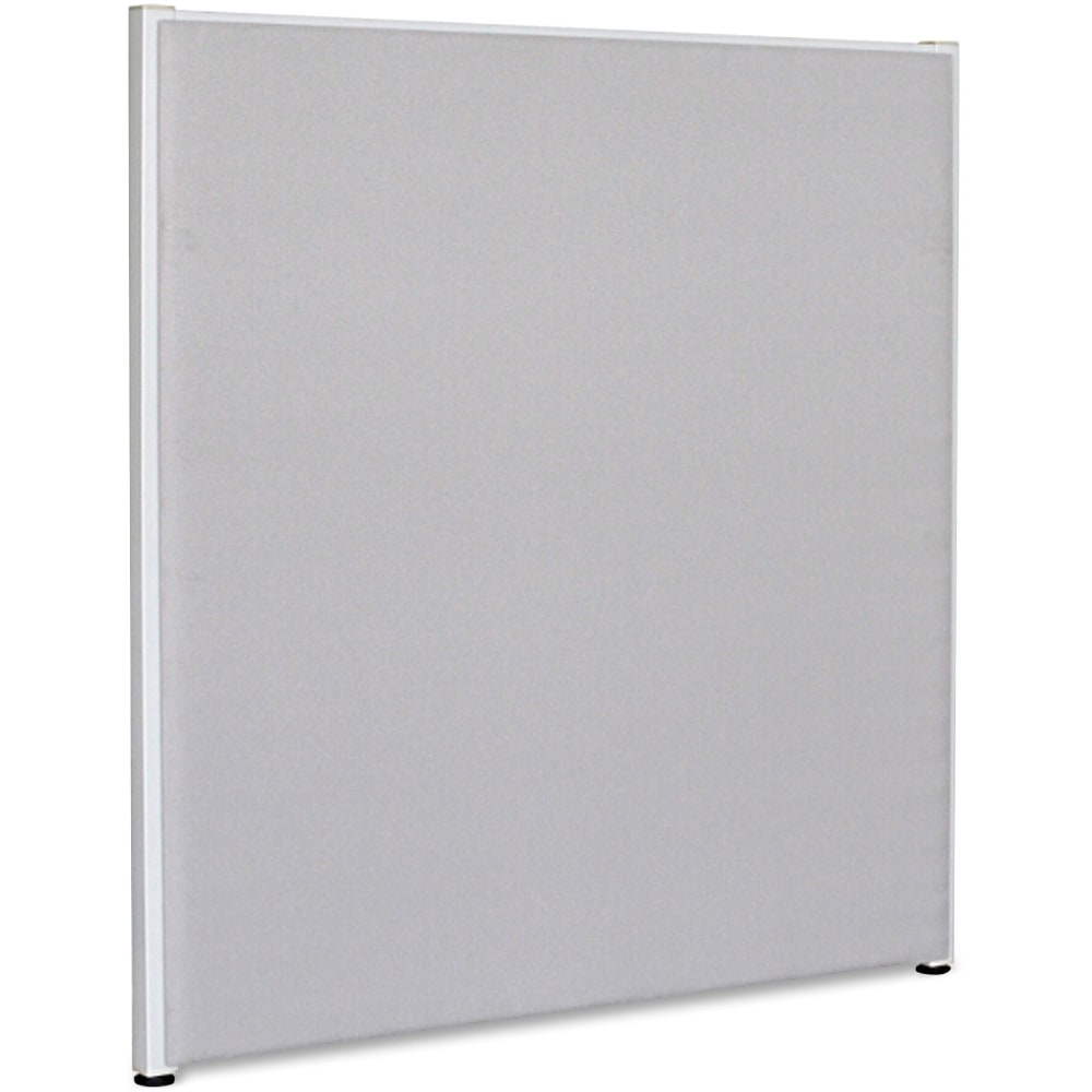 Lorell Panel System Fabric Panel, 60inH x 48inW, Gray MPN:90256