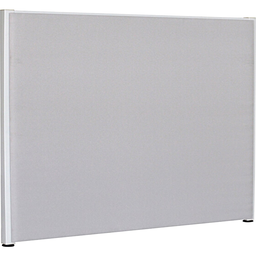 Lorell Panel System Fabric Panel, 48inH x 60inW, Gray MPN:90265