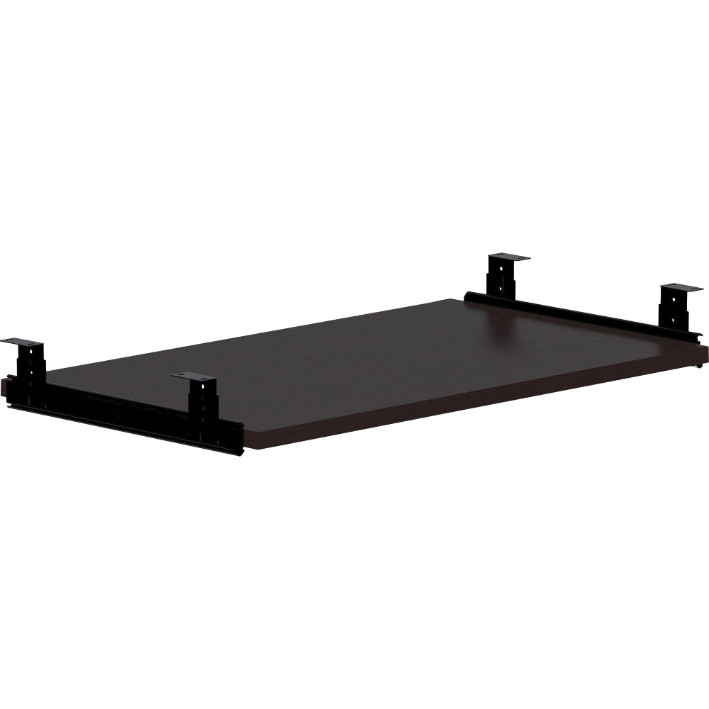 Lorell Essential Series Keyboard Tray, 13/16inH x 26inW x 15-3/4inD, Espresso MPN:LLR18225