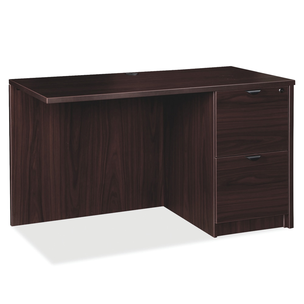 Lorell Prominence 2.0 48inW Right Desk Return, Espresso MPN:LLRPR2448RES