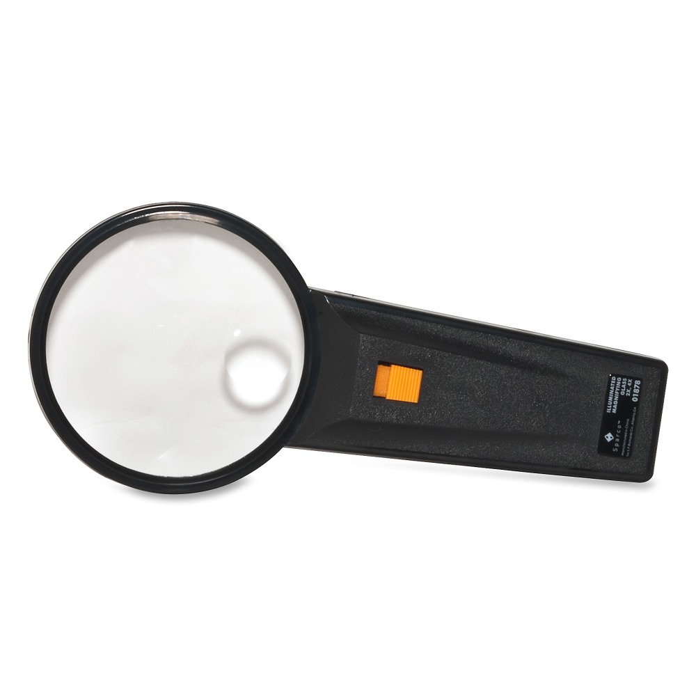 Sparco Illuminated Magnifier, 3in Diameter (Min Order Qty 7) MPN:01878