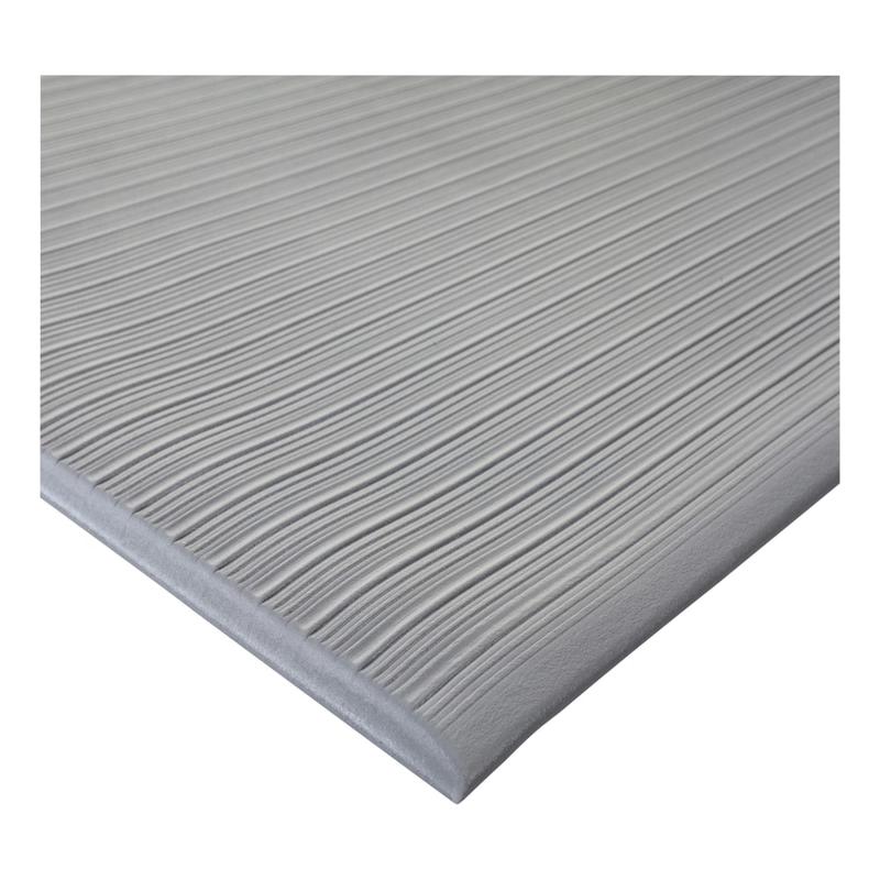 Genuine Joe Air Step Anti-Fatigue Mat, 3ft x 5ft, Gray (Min Order Qty 2) MPN:00086