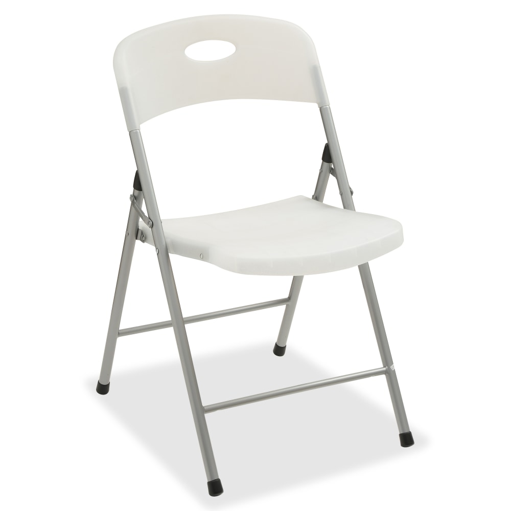 Lorell Translucent Folding Chairs, Clear, Set Of 4 Chairs MPN:62530