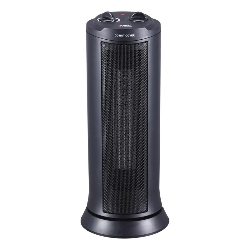 Lorell 17in Ceramic Tower Heater, Black MPN:33558