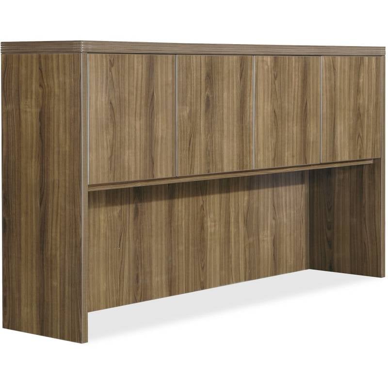 Lorell Chateau Series Hutch, 66inW, Walnut MPN:34321