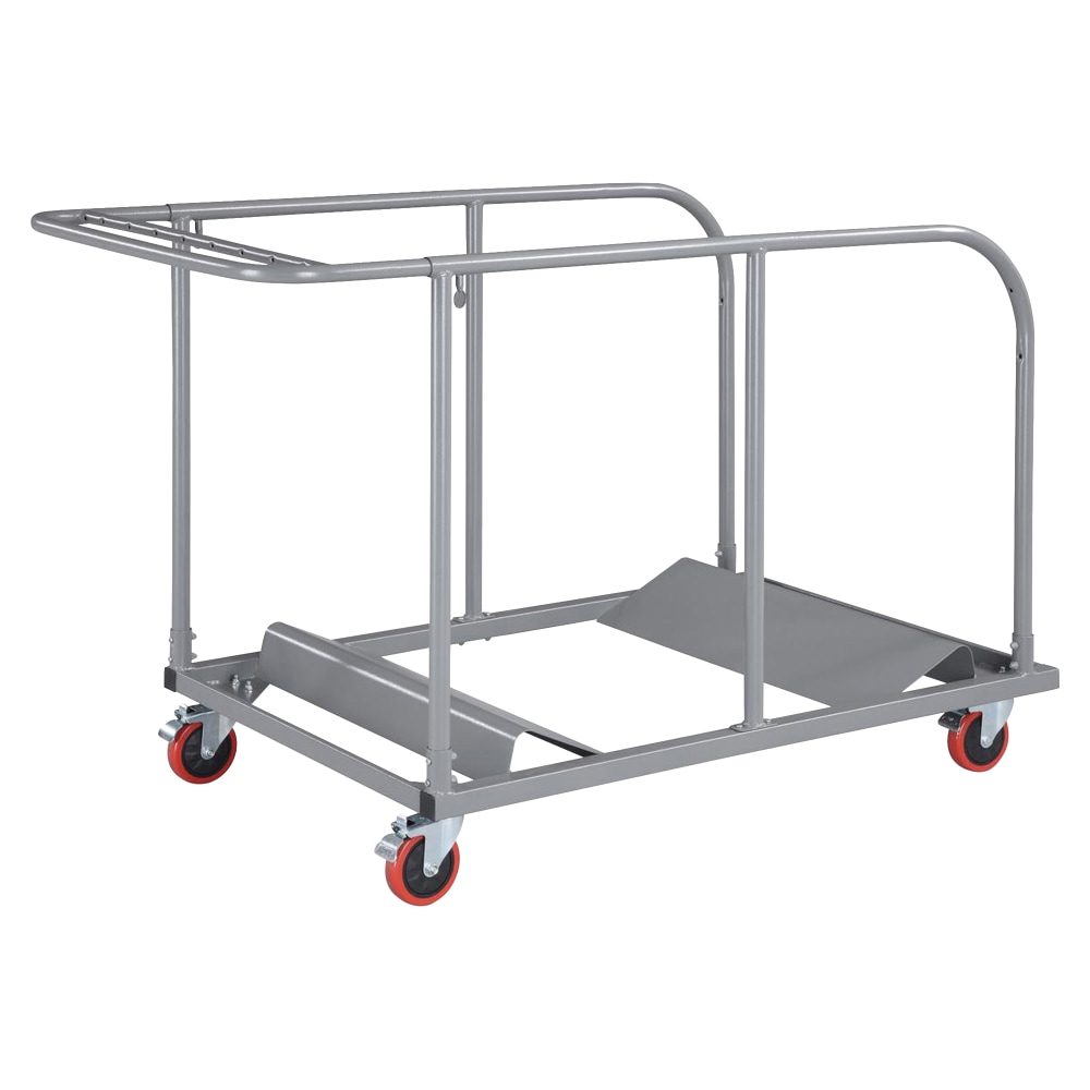 Lorell Table Cart, For Plastic Round Folding Tables, Charcoal MPN:65955