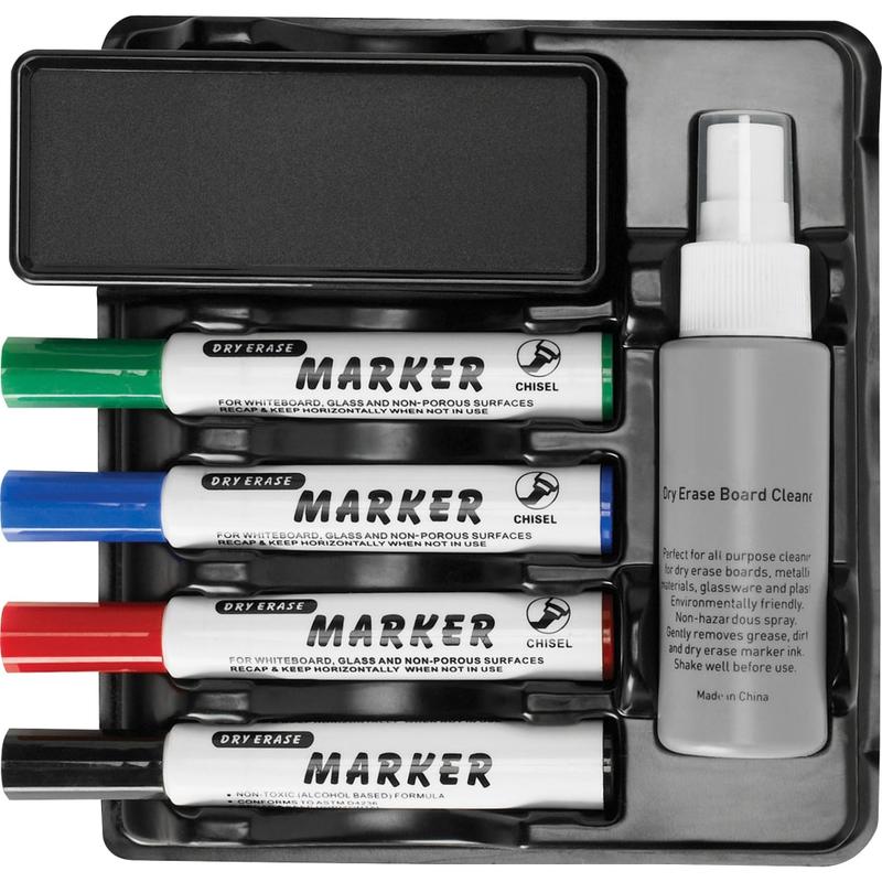 Sparco Marker & Eraser Caddy, Black (Min Order Qty 4) MPN:75628