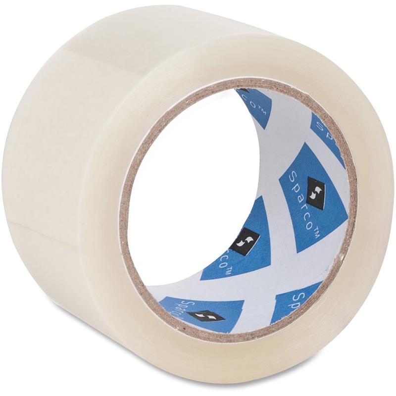 Sparco Premium Heavy-duty Packaging Tape Roll - 2in Width x 55 yd Length - 3in Core - 3 mil - Acrylic Backing - 1 / Roll - Clear (Min Order Qty 11) MPN:64010