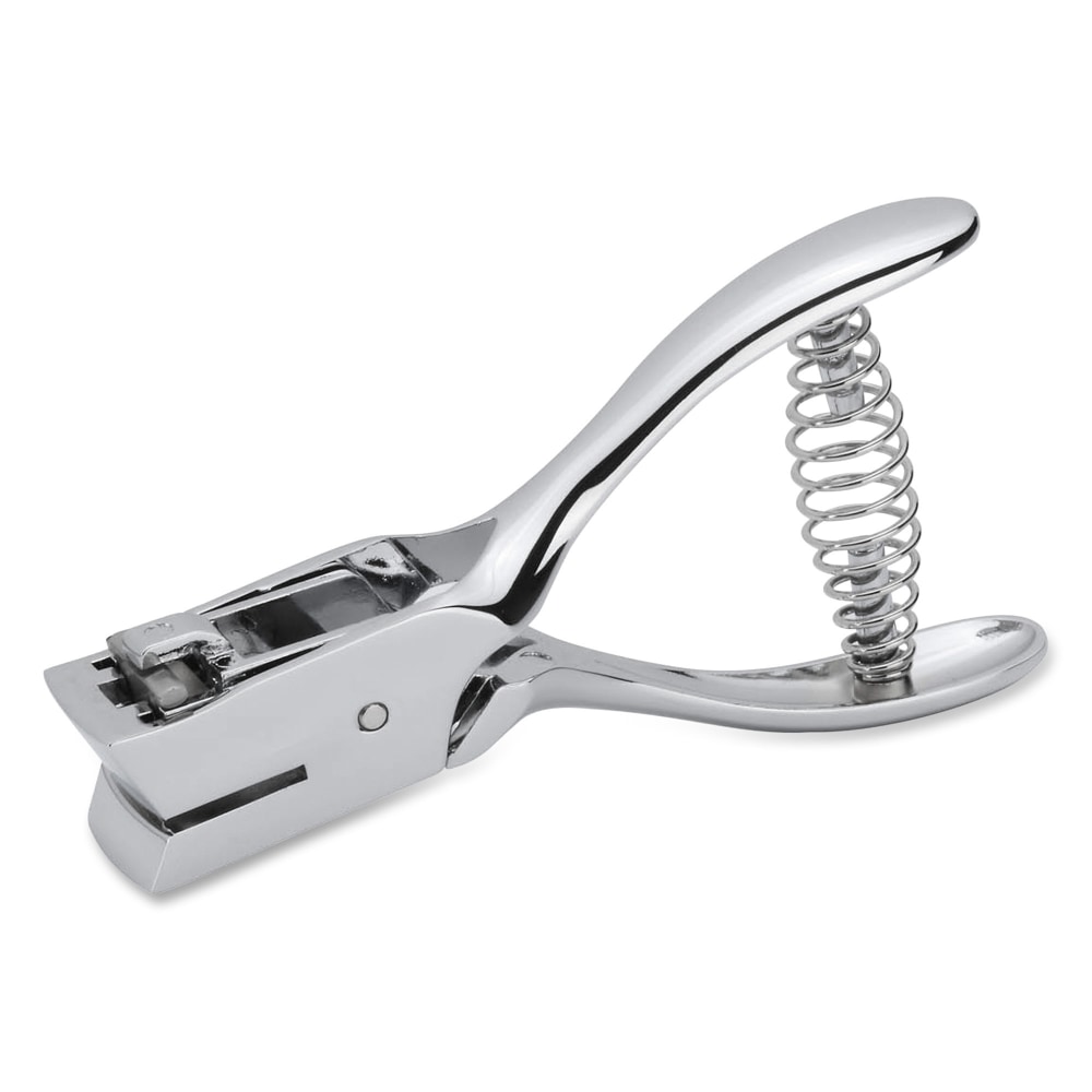 Sparco Handheld Slot Punch, 15mm, Silver (Min Order Qty 4) MPN:39282