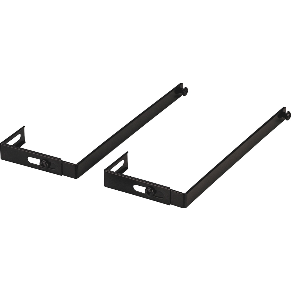 Lorell Metal Cubicle Hangers, Black, Pack Of 2 (Min Order Qty 10) MPN:80674