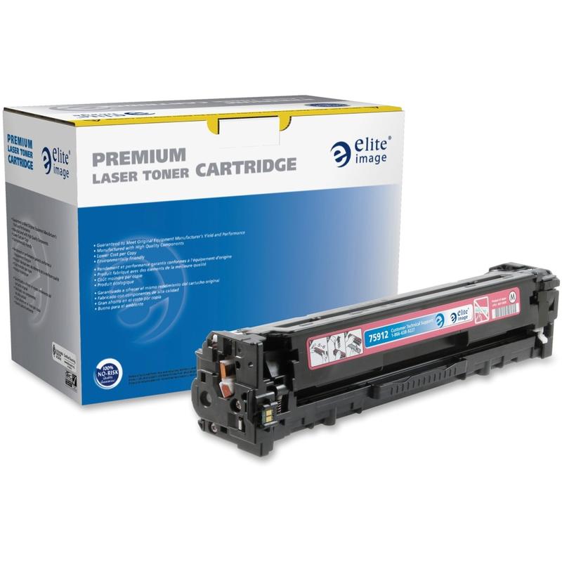 Elite Image Remanufactured Magenta Toner Cartridge Replacement For HP 131A, CF212A MPN:75912