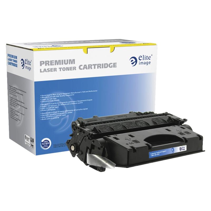 Elite Image Remanufactured Black High Yield MICR Toner Cartridge Replacement For HP 80X, CF280X, ELI75948 MPN:75948