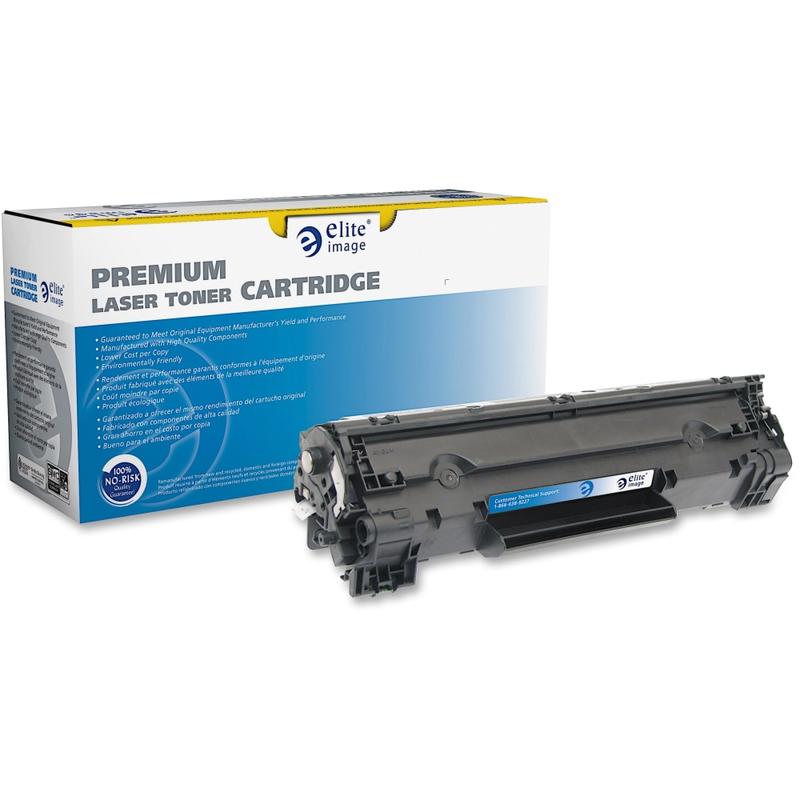 Elite Image Remanufactured Black High Yield Toner Cartridge Replacement For HP 83X, CF283X MPN:76126